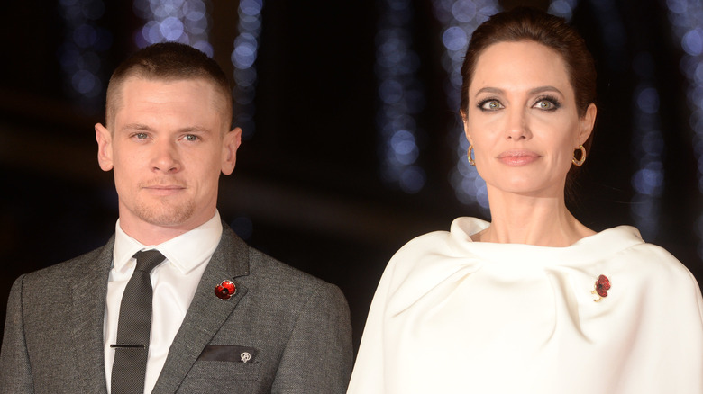 Angelina Jolie and Jack O'Connell.