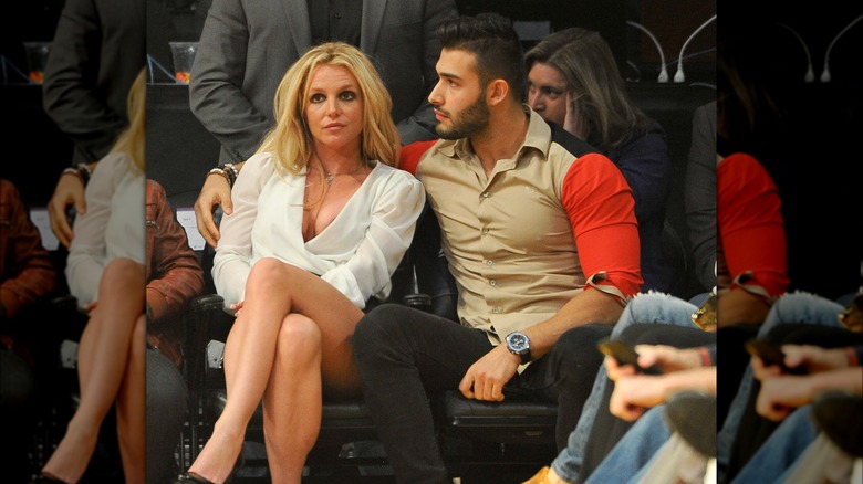 Britney Spears and Sam Asghari