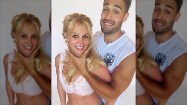 Britney Spears and Sam Asghari