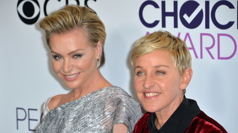 Ellen DeGeneres and Portia de Rossi