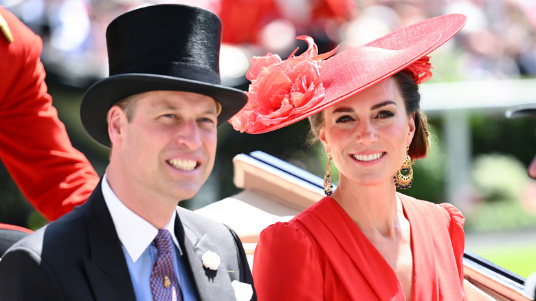 Prince William and Kate Middleton smiling