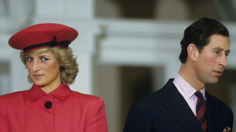 Princess Diana and King Charles III