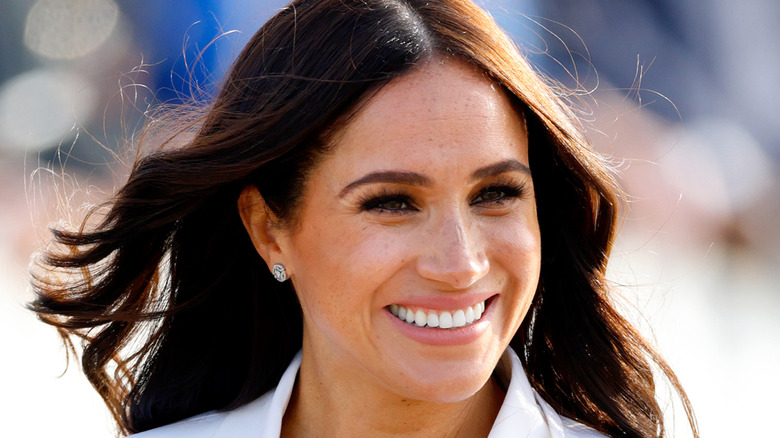 Meghan Markle smiling