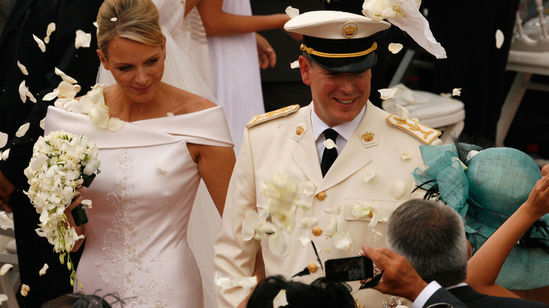 Princess Charlene and Prince Albert's wedding