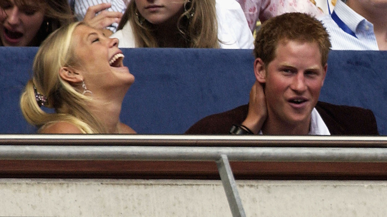 Prince Harry, Chelsy Davy at concert