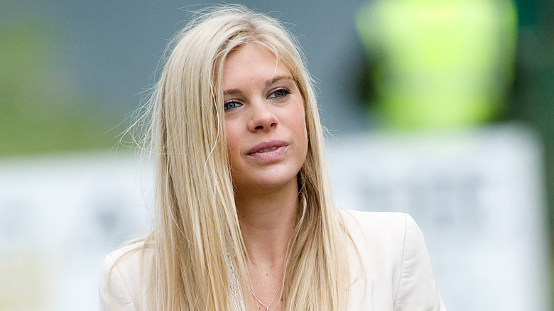 Chelsy Davy at event