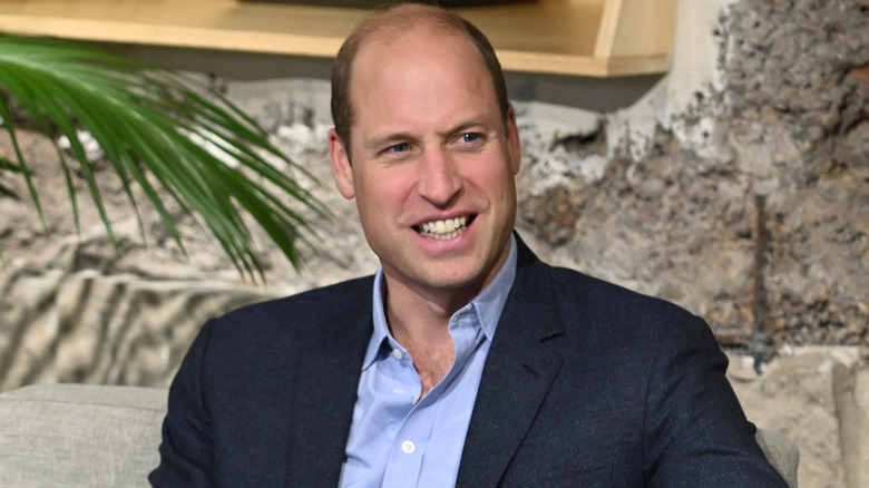 Prince William smiling