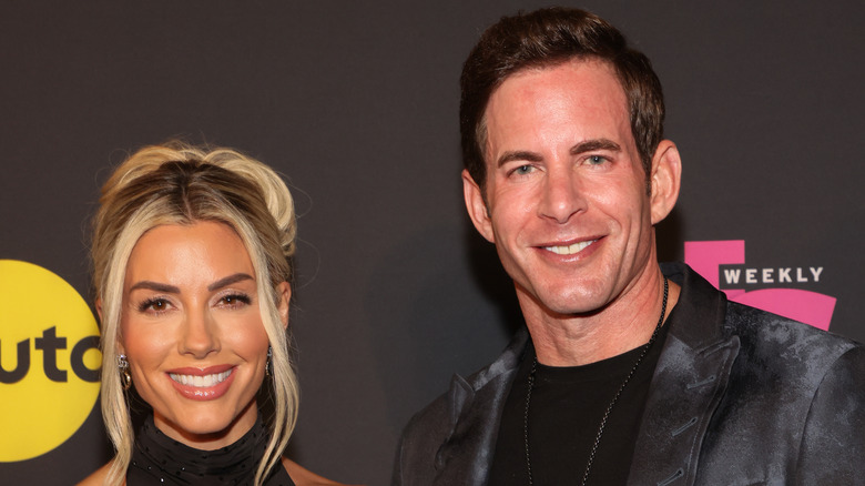 Tarek El Moussa and Heather Rae El Moussa attend the Reality TV Stars Of The Year Evenr