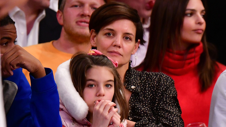 Katie Holmes with Suri