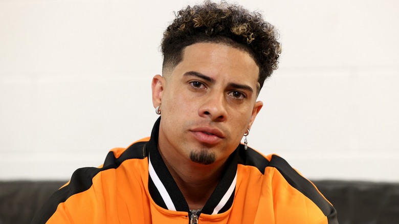 Austin McBroom frowning