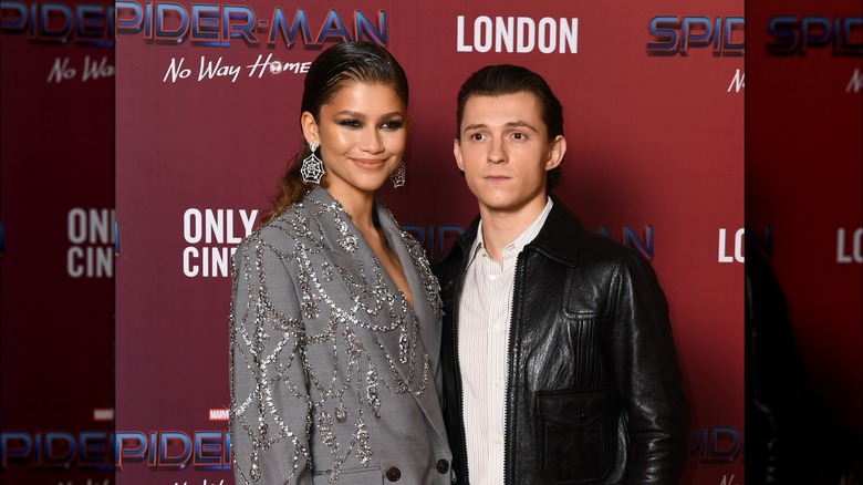 Zendaya and Tom Holland together