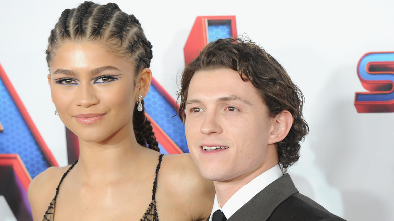 Zendaya and Tom Holland together