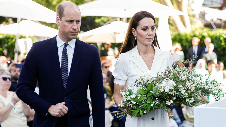 William and Catherine in 2022