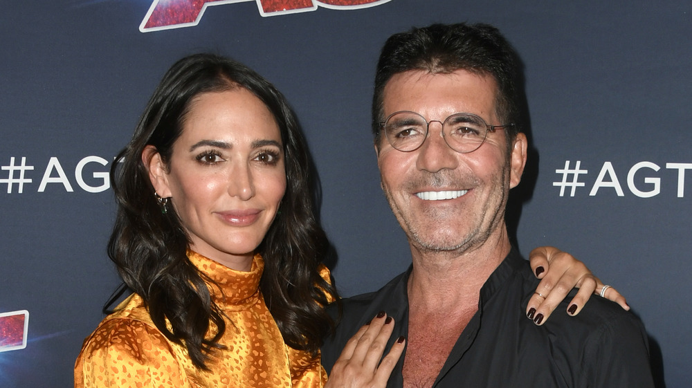 Simon Cowell with girlfriend Lauren Silverman