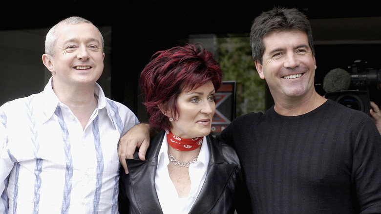 Louis Walsh, Sharon Osbourne, and Simon Cowell