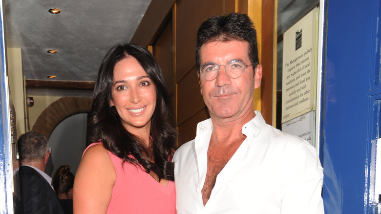 Lauren SIlverman and Simon Cowell