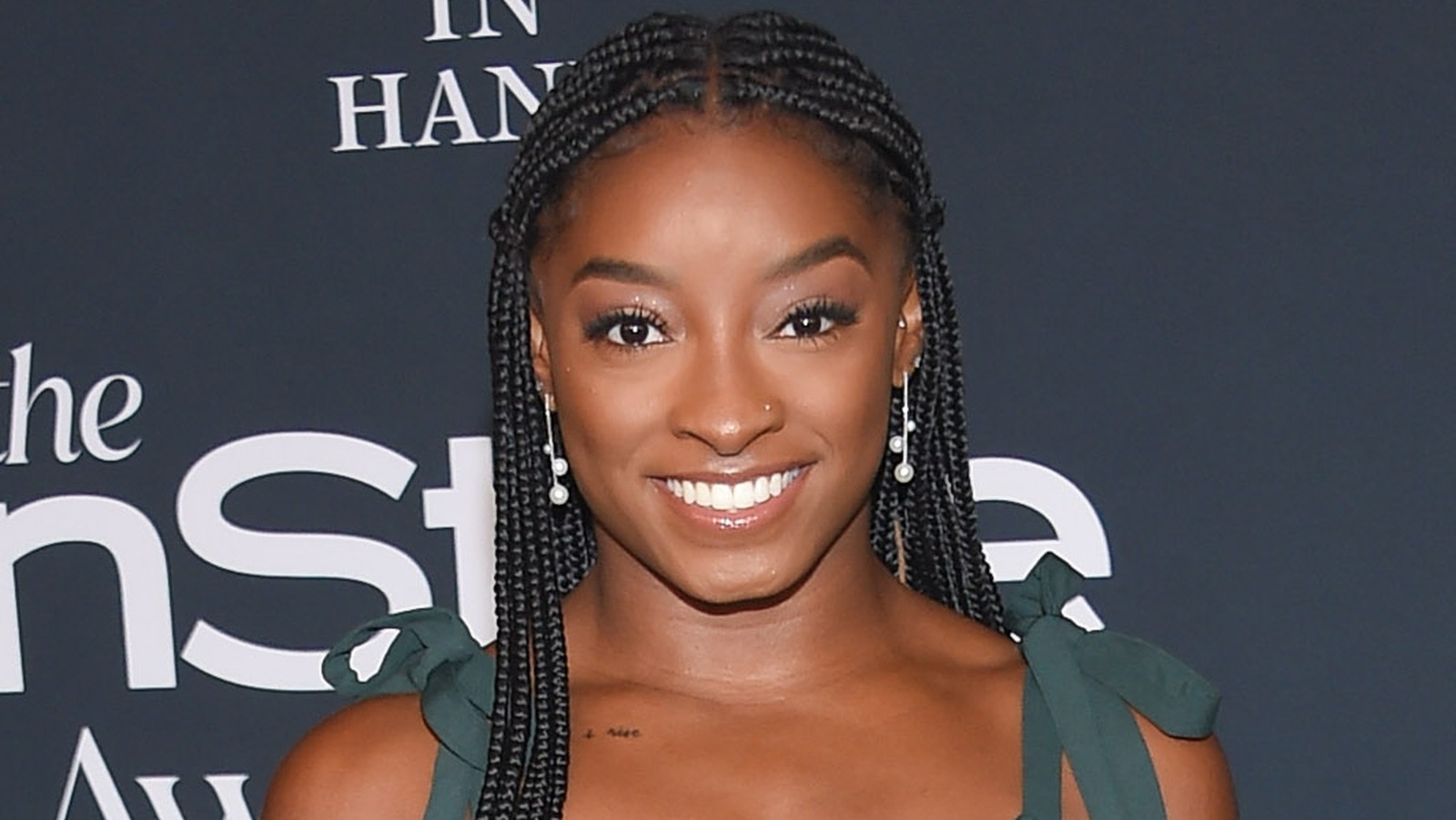 Simone Biles' Stunning Wedding Dress Is A Masterclass In Ruffles