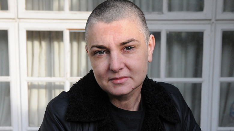 Sinead O'Connor bald