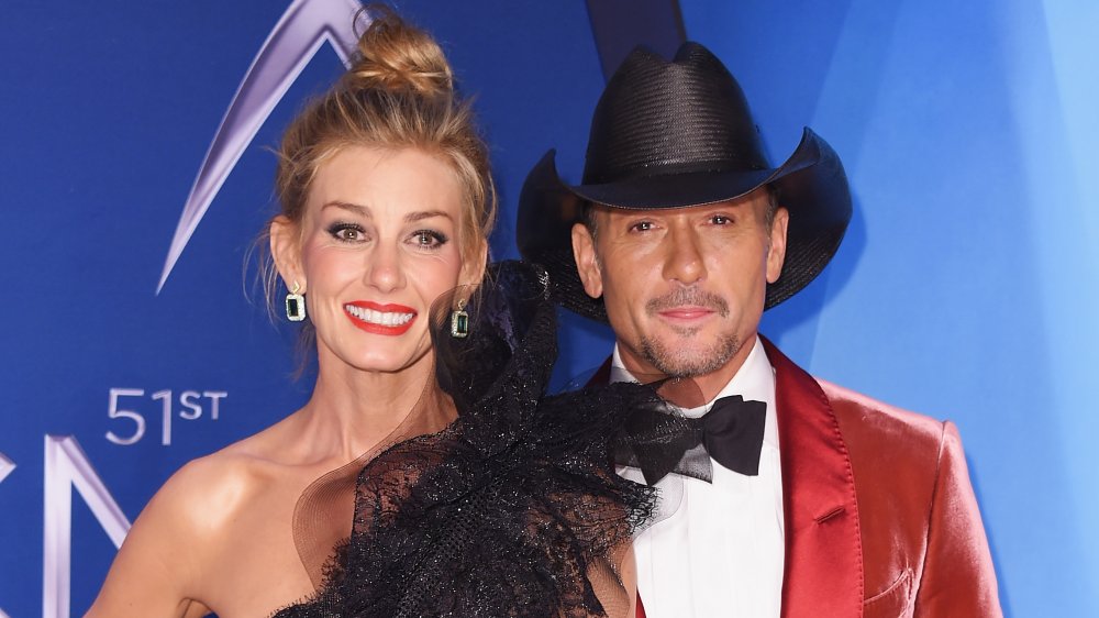 singers Faith HIll and Tim McGraw