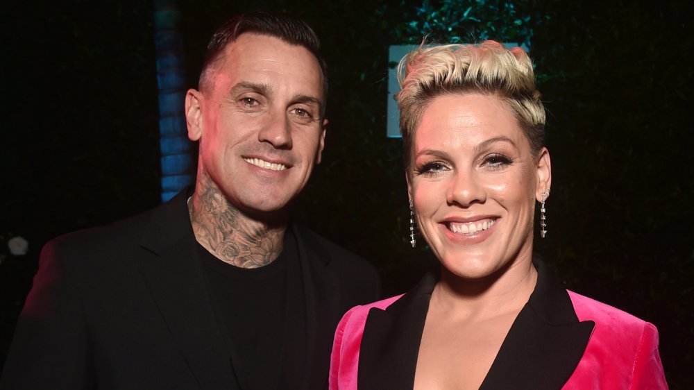 singer Pink and Carey Hart