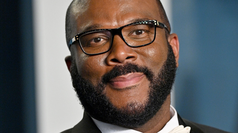 Tyler Perry smiling