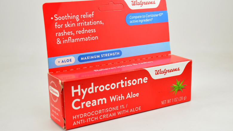 Tube of hydrocortisone