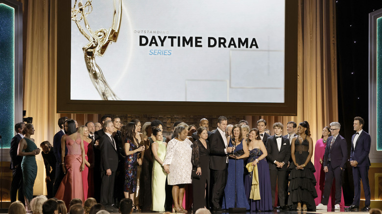 Recipients of a Daytime Emmy on stage