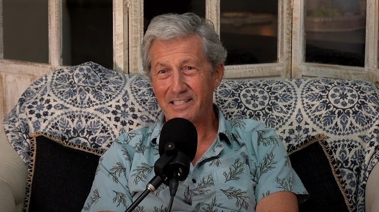 Charles Shaughnessy being interviewed