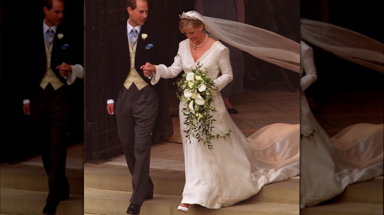 Prince Edward and Duchess Sophie's wedding day