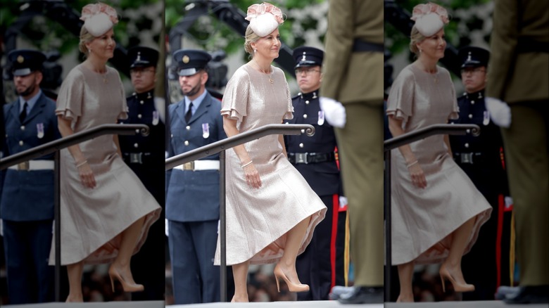 Sophie Duchess of Edinburgh walking