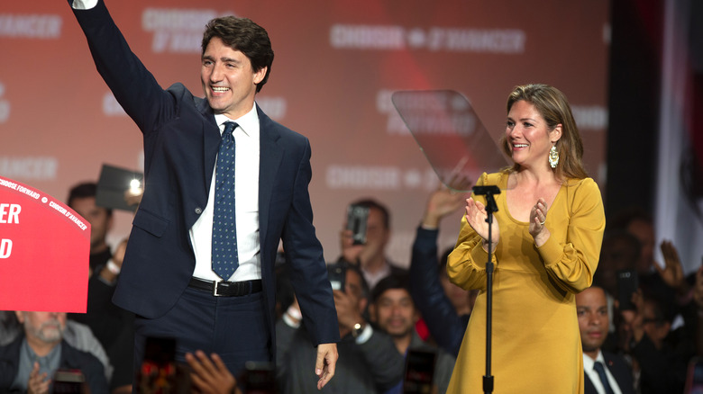 Justin Trudeau and Sophie Grégoire Trudeau