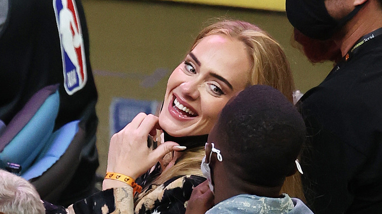 Adele smiling