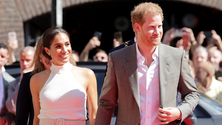 Harry and Meghan at Invictus