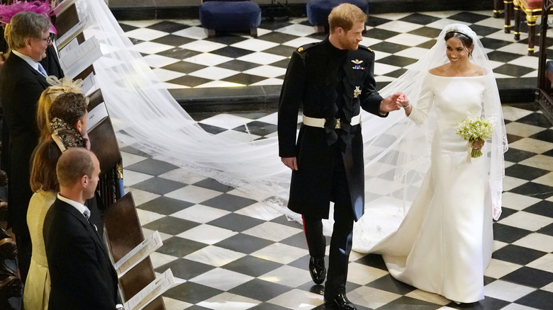 Prince Harry and Meghan wed