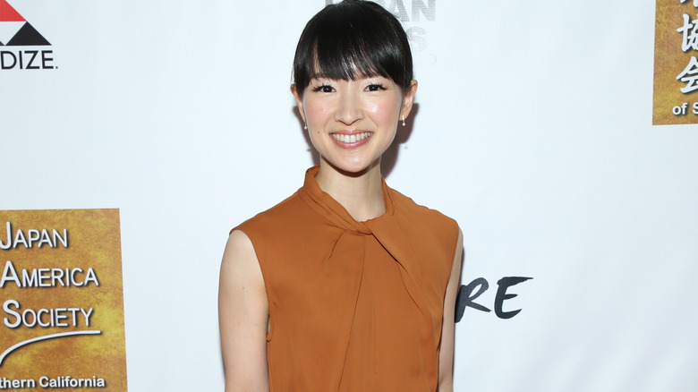 Marie Kondo smiling