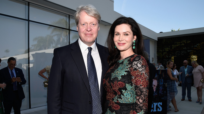 Charles Spencer and his wife Karen posing at an event