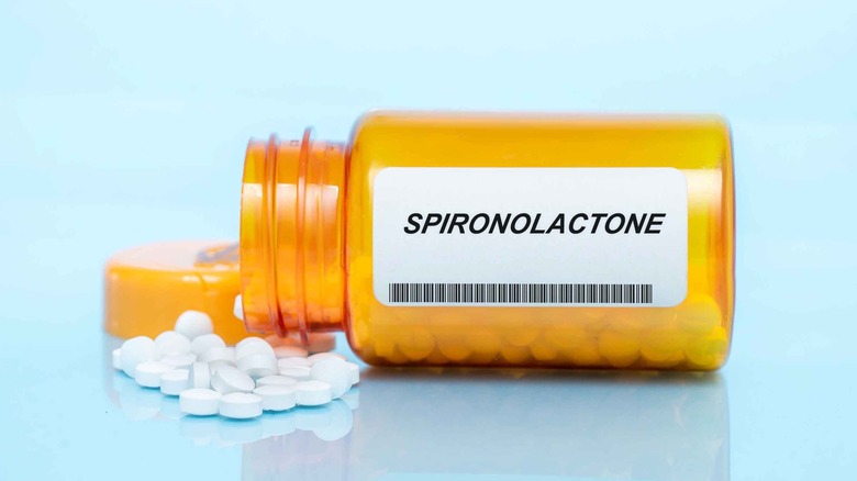 Spironolactone in a bottle