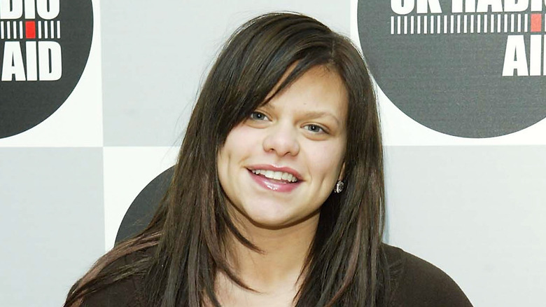 Jade Goody smiling