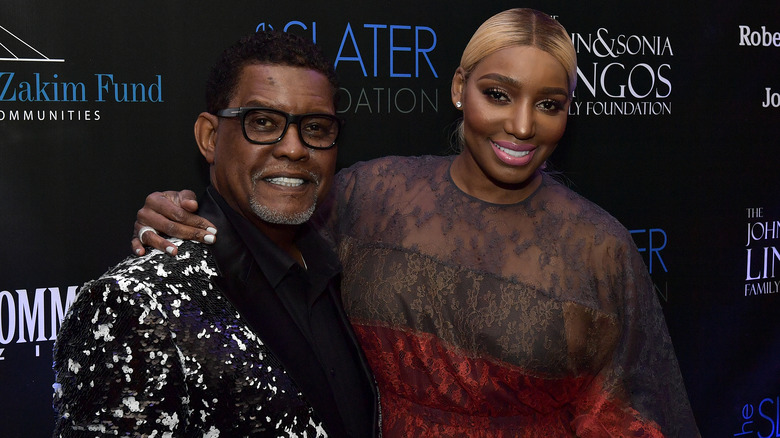 Nene and Gregg Leakes on the red carpet