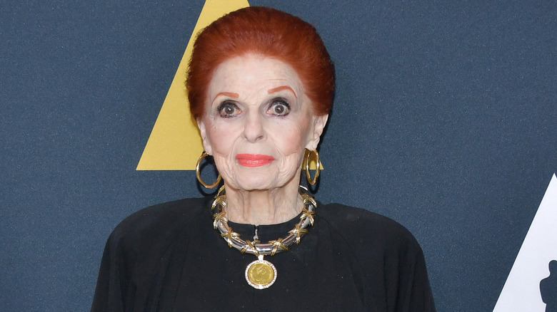 Actress and broadway star Carole Cook at a media event