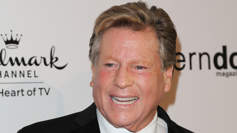 Ryan O'Neal smiling