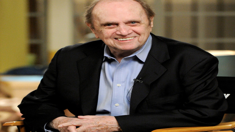 Bob Newhart in his later years, smiling