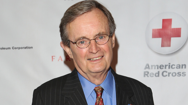 David McCallum smiling