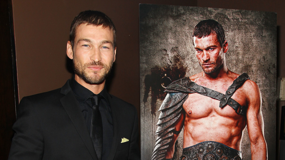 Andy Whitfield posing