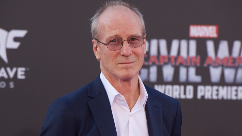 William Hurt posing