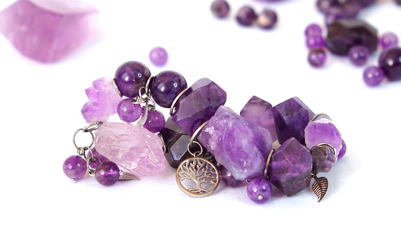 Amethyst stones