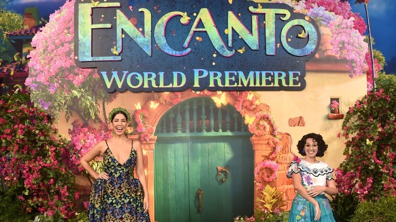 Stephanie Beatriz at the world premiere of Encanto