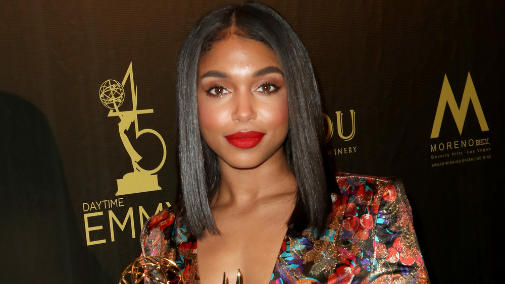 Lori Harvey at Daytime Emmys