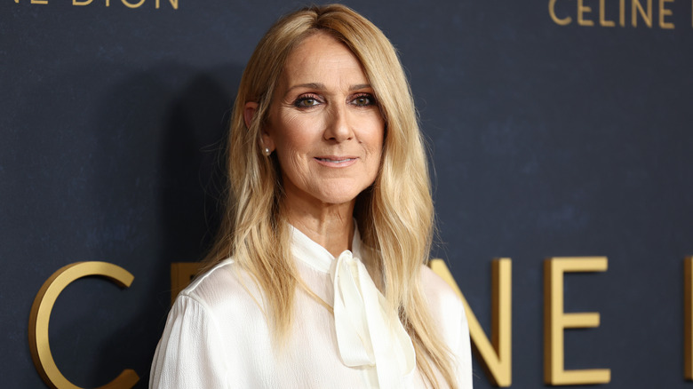 Celine Dion smiling