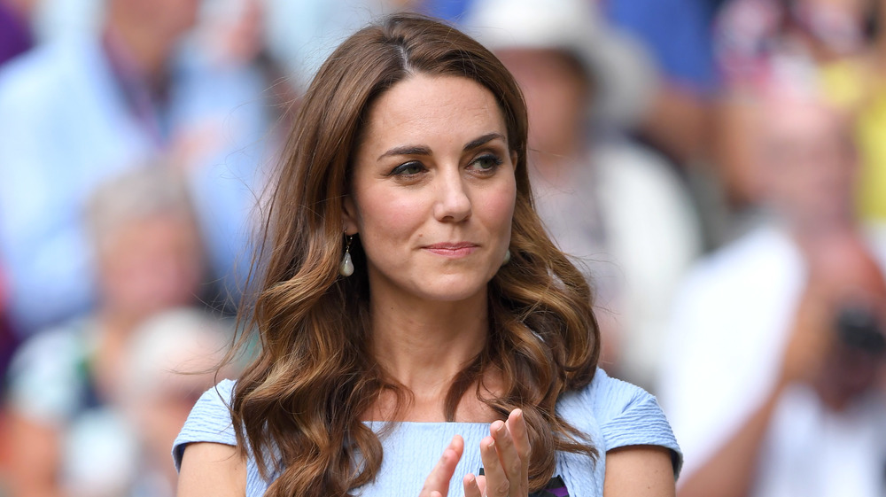 Kate Middleton at Wimbledon in 2018